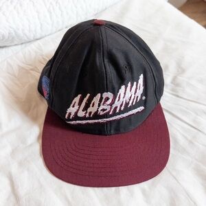 Rare Vintage 90’s Alabama Crimson Tide Snapback Baseball Hat